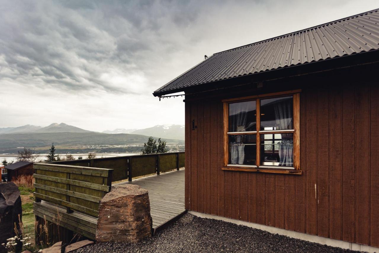 Villa Bjoerkin - Cozy Cabin With Excellent View Akureyri Exterior foto