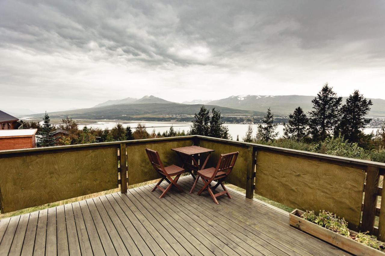 Villa Bjoerkin - Cozy Cabin With Excellent View Akureyri Exterior foto