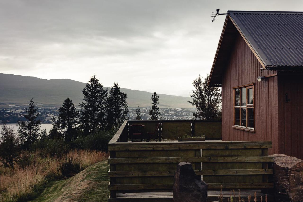 Villa Bjoerkin - Cozy Cabin With Excellent View Akureyri Exterior foto